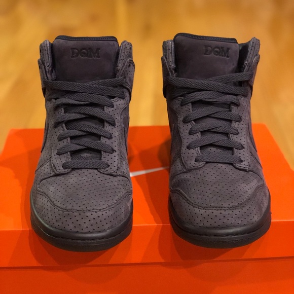 Nike Other - RARE (ONLY ONE ON POSH) DQM Dunk purple Nike High Dunk Dave’s quality meat